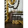 Balon foliowy Cyfra 0 - 35 cm - Złoty