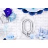 Balony foliowe Cyfra 80 - 86 cm - Srebrny