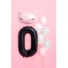Balony foliowe Cyfra 40 - 86 cm - Czarny