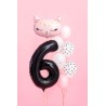 Balony foliowe Cyfra 60 - 86 cm - Czarny