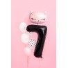 Balony foliowe Cyfra 70 - 86 cm - Czarny