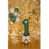 Balony foliowe Cyfra 100 - 86 cm - Butelkowa zieleń