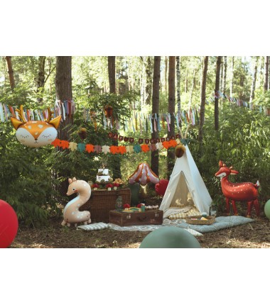 Balon foliowy Cyfra 2 - Sarenka - 65x102 cm