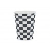 Kubeczki Szachownica 220 ml - 6 sztuk