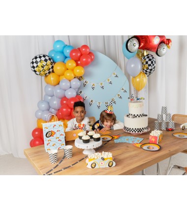 Kubeczki Szachownica 220 ml - 6 sztuk