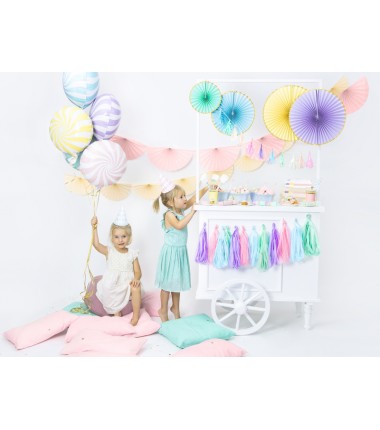 Kubeczki 220 ml jasnoróżowe - 6 sztuk