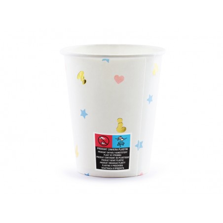 Kubeczki 200 ml Boy or Girl - 6 sztuk