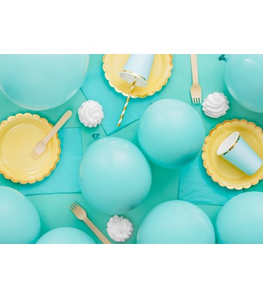 Kubeczki 220 ml jasnoniebieski - 6 sztuk