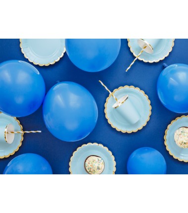 Kubeczki 220 ml jasnoniebieski - 6 sztuk