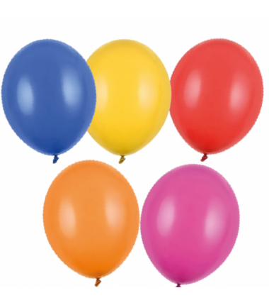 Zestaw balonów MIX kolor - 10 sztuk