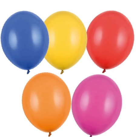 Zestaw balonów MIX kolor - 10 sztuk