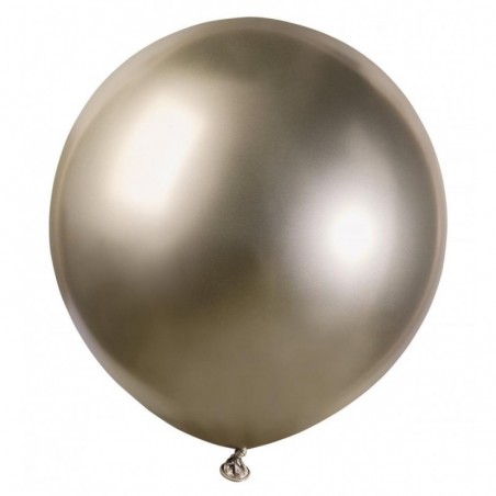 Balony Gemar 48 cm - 19" - szampańskie SHINY Prosecco GB150/085 - 25 sztuk