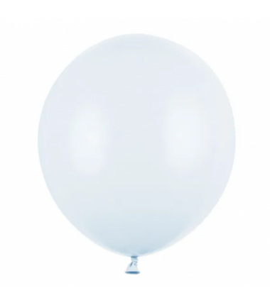 Balony Strong 43 cm mgliste niebieskie Pastel Light Misty Blue - 25 sztuk