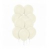 Balony KALISAN 30 cm - 12" Retro White Sand - matowe piaskowe - 100 sztuk