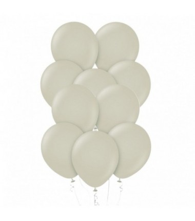 Balony KALISAN 30 cm - 12" Retro Stone - szare - 100 sztuk