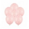 Balony nadruk 30 cm Kokardki - różowe - 6 sztuk