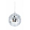 Kula Disco lustrzana srebrna 7 cm - 1 sztuka