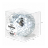 Kula Disco lustrzana srebrna 10 cm - 1 sztuka
