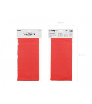 Obrus, 137x183 cm, czerwony