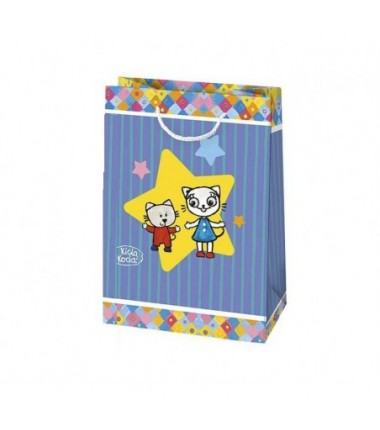 Torebka prezentowa 23 x32 x11 cm KICIA KOCIA i NUNUŚ (licencja) - 1 sztuka
