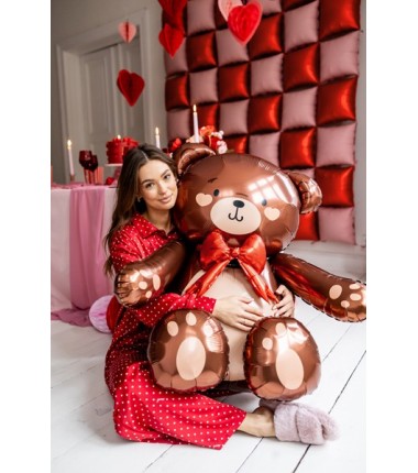 Balon foliowy Miś, 75x84cm