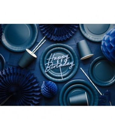 Serwetki papierowe - granatowy 33x33cm - 20 sztuk