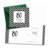Zaproszenie do wypisania na 80 URODZINY - Zygzak - 1 sztuka