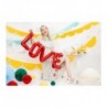 Balon foliowy Love, 140x35cm - czerwony