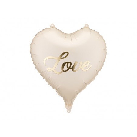 Balon foliowy serce Love, 45 cm