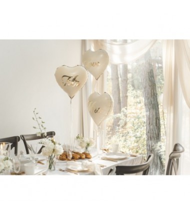 Balon foliowy serce Love, 45 cm