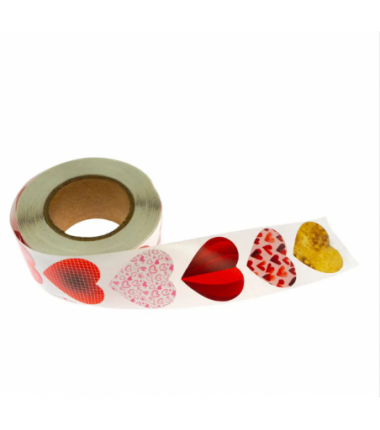 Naklejki na rolce - 500 sztuk