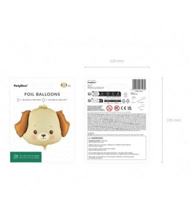 Balon foliowy Piesek 63x48,5 cm