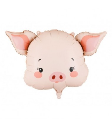 Balon foliowy Świnka 61x36 cm