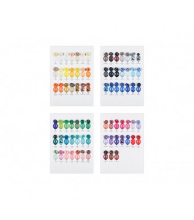 Próbnik kolorów balonów lateksowych