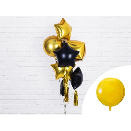 Balon foliowy Kula 40 cm - złoty