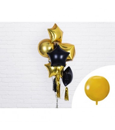 Balon foliowy Kula 40 cm - złoty