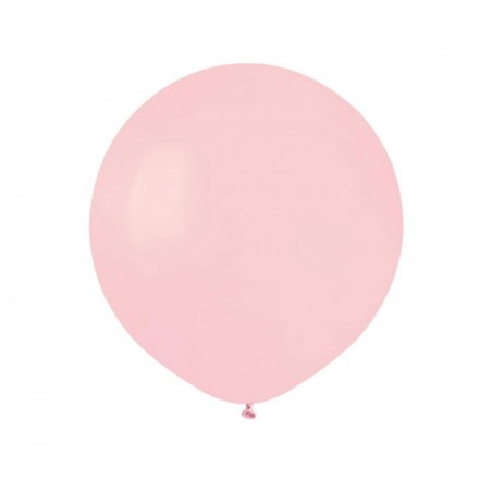 Balon Gemar 48 cm - 19" - pastelowy pudrowy róż Powder pink G19/107 - 1 sztuka