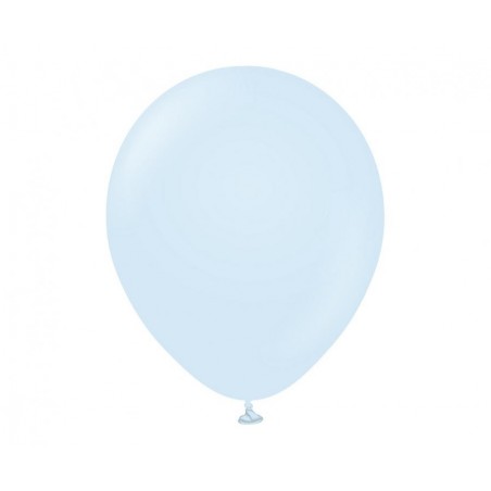 Balon Kalisan 46 cm - 18" - MACARON Baby Blue - dziecięcy niebieski - 1 sztuka