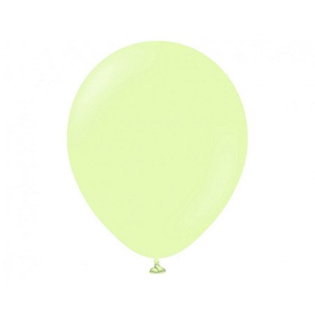Balon Kalisan 46 cm - 18" - MACARON Pistachio - pistacjowy - 1 sztuka