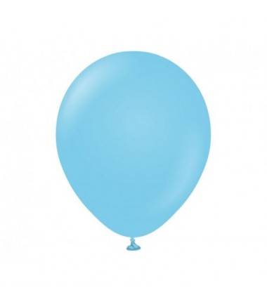 Balon Kalisan 46 cm - 18" - STANDARD Baby Blue - dziecięcy niebieski, pastelowy jasnoniebieski - 1 sztuka