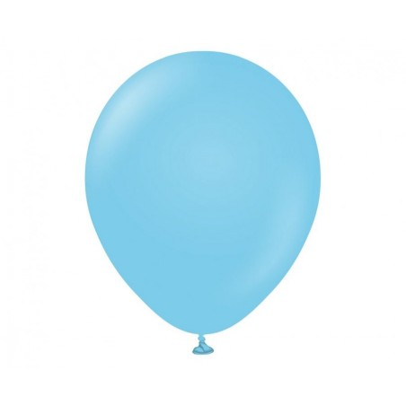 Balon Kalisan 46 cm - 18" - STANDARD Baby Blue - dziecięcy niebieski, pastelowy jasnoniebieski - 1 sztuka