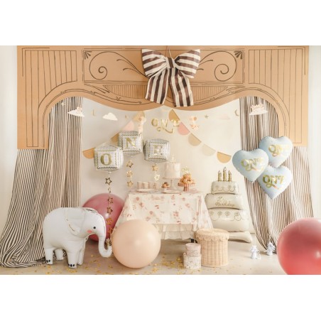 Stojący balon foliowy Słoń, 91x61 cm