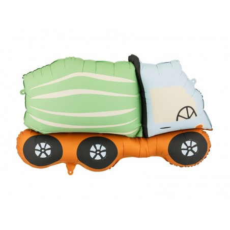 Balon foliowy Betoniarka, 81x48 cm