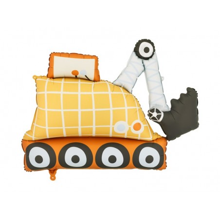 Balon foliowy Koparka, 93x68 cm