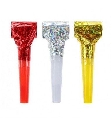 Zestaw 3 gwizdków holograficznych