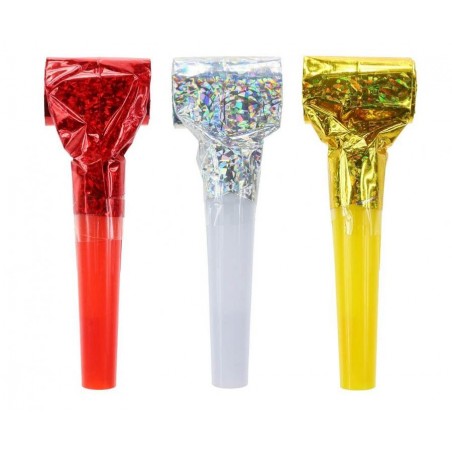 Zestaw 3 gwizdków holograficznych