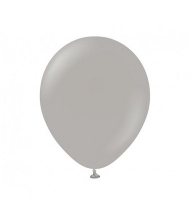 Balon Kalisan 46 cm - 18" - STANDARD Grey - szary - 1 sztuka