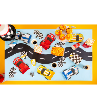 Torebki na cukierki Wyścigówki - 6 sztuk