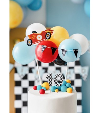 Świeczka urodzinowa Cyferka 1 - SZACHOWNICA - 5.5 cm