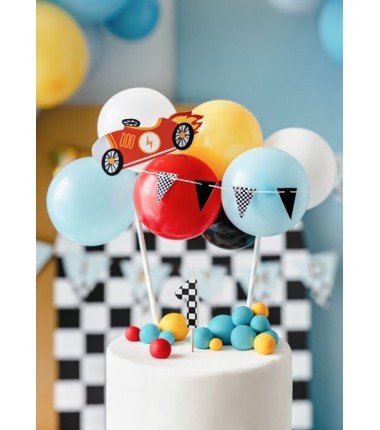 Świeczka urodzinowa Cyferka 1 - SZACHOWNICA - 5.5 cm